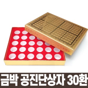 공진단케이스 금박문양 30환